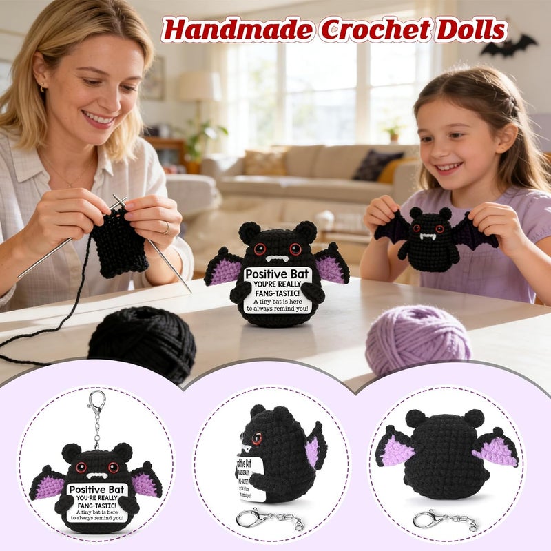 MBL Emotional Inspirational Support for Women - Valentines Galentines Day Motivational Funny Gag Boo Easter Basket Stuffers Spooky Crochet Bat Birthday Gifts for Men Coworkers Friends Colleges Teens - Image 3